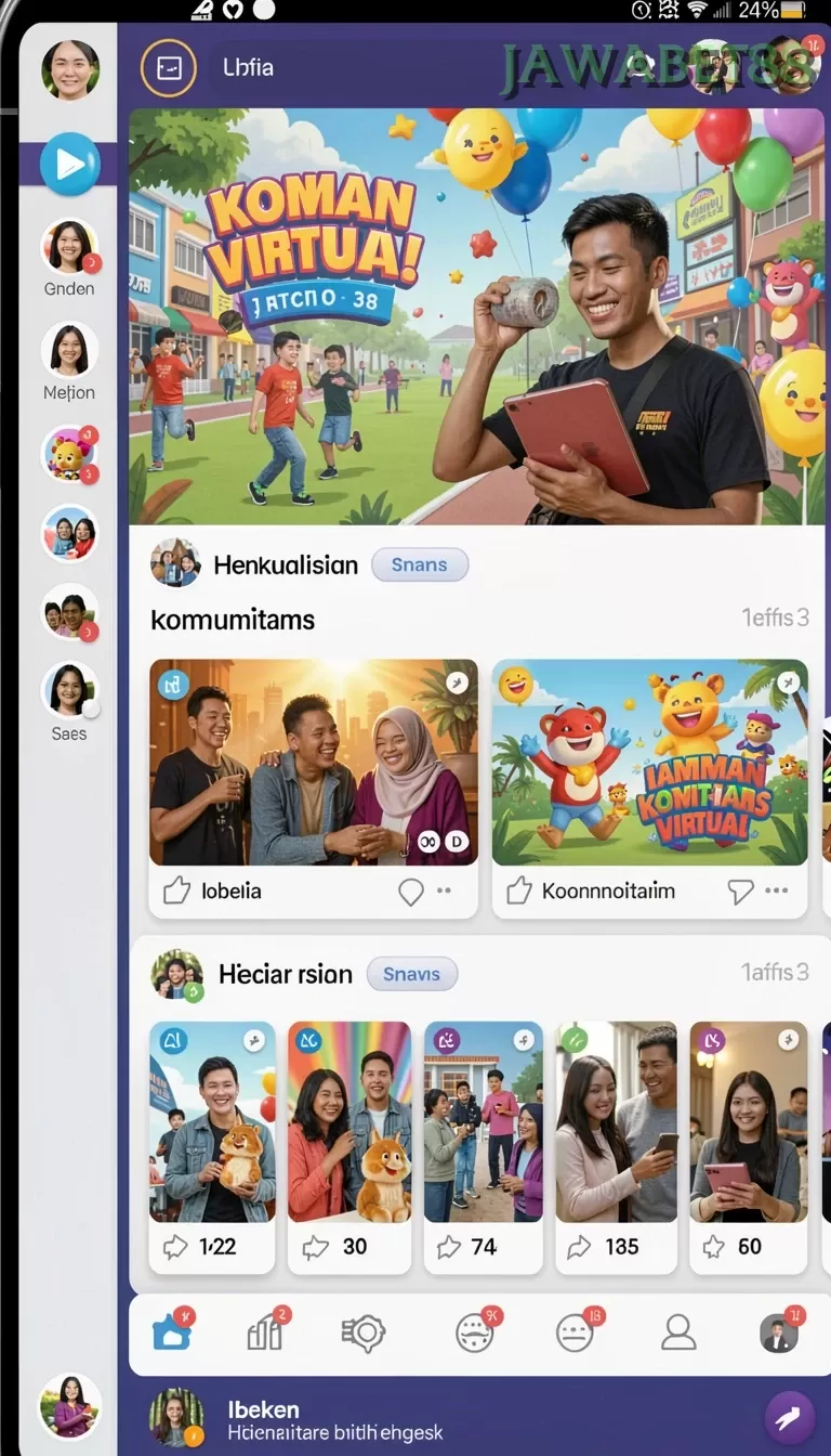 Cuplikan layar HIATOTO — menu navigasi