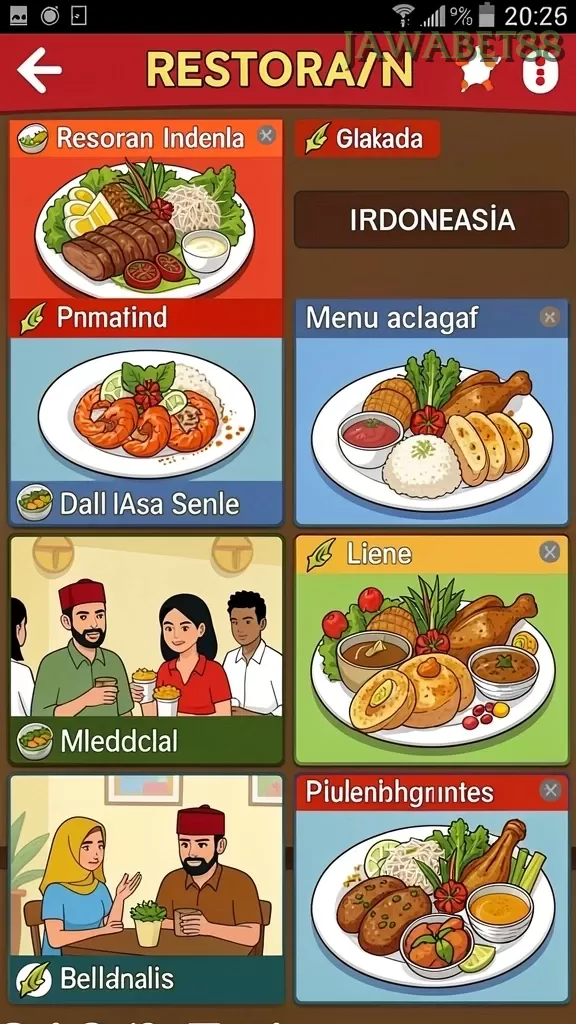 Cuplikan layar RAJABOTAK — halaman utama